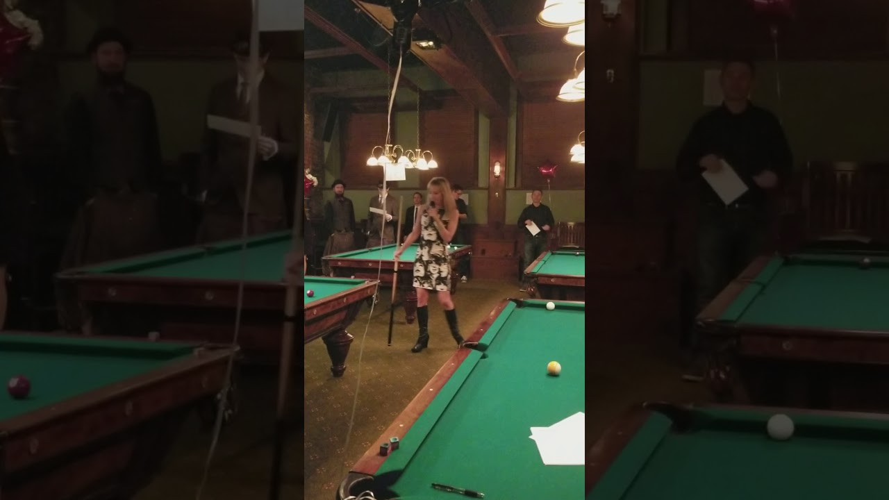 Jackie Hosts Triathlon (Pool, Pong & Darts)